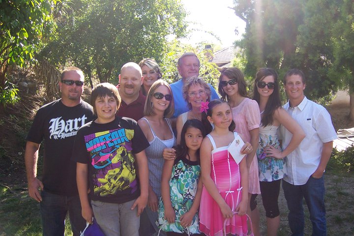 lance and family